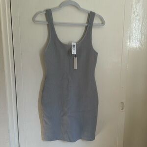 Babaton Sculpt Knit Tank Mini Dress